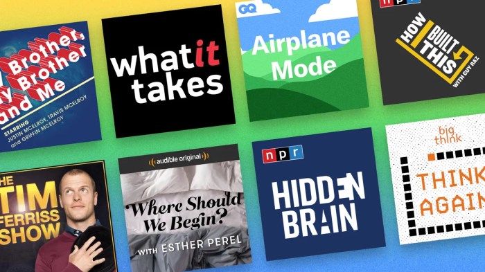 Podcasts listen begin